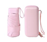 Genérico Paraguas Compacto - ParaguasDe Viaje, Pequeño Y Minúsculo | Paraguas Ligeros De Protección Contra La Lluvia, Sombrillas Para Exteriores