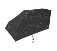 Genérico Paraguas Contra La Lluvia | Plegable Manual y Portátil | Paraguas de Viaje Portátil | para Playa Paseos Universidad Escuela Oficina Actividades al Aire Libre Mochila Bolso Mujeres Adultos