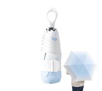 Generico Paraguas de viaje, parasol plegable protección UV, paraguas parasol protección UV, para pendular, mochila, bolso, casa, escuela, playa, paseo, senderismo, al aire libre, hombre, mujer y niño