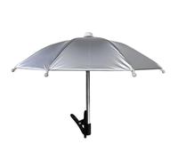 Genérico Paraguas para Móvil - Protector Solar Universal Ligero para Pantalla,Sombra para Móvil,para Piscina Viaje Vacaciones Exteriores Vídeo Foto Ver Música Escritorio Mochila