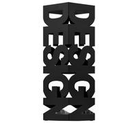 Genérico Paragúero diseño Design Acero Negro,Productos del hogar,Organización y Almacenamiento,Perchas y estanterías,Paragüeros-246793