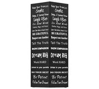 Genérico Paragúero diseño Texto Acero Negro,Productos del hogar,Organización y Almacenamiento,Perchas y estanterías,Paragüeros-246795