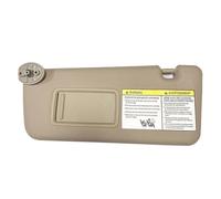 Genérico Parasol para coche Para Toyota Para RAV4 2004 2005 Parasol gris beige lado izquierdo del conductor 74320-42420-B0 instalar(Beige Left)