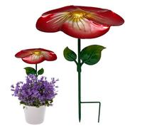 Genérico Parasol para Plantas - Estaca De Metal para Flores Y Cactus De Jardín con Sombra,Sombrilla de Macetas,para Suculentas y Cactus en Casa Jardín Patio Terraza Balcón