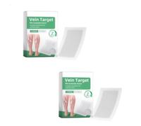 Genérico Parche De Microagujas 2BOX - Parches Calmantes Para El Cuidado De Las Piernas Y Transpirables | Parches Para Venas Varicosas | Avanzado De Venas Varicosas Para Soportes De Rodilla