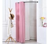 Genérico Pared de probador de Tienda de Ropa, Barra en Forma de C con Cortina de Sombra para probador de Centro Comercial, protección de privacidad Simple para vestidor en Lugares de Evento