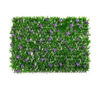Genérico Pared Hierba | Pared con Vegetación Artificial | Valla De Celosía Artificial con Hojas De Hiedra | Pantalla De Balcón Hoja Falsa Decoración De Fondo De Pared Verde Tapete De Cerca De