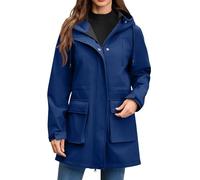 Genérico Parka Encerada Mujer, Nieve Trekking Calefactables Impermeables Snow Cazadora Calefactable, Tallas Talla Grande Senhora Termica Mono Chaqueta, Plumón Abrigo de Paño Mujer, XL