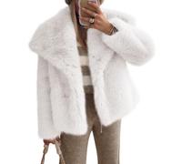 Genérico Parka Mujer, Cuero Cazadora Mujer Invierno, Largos Chaqueta Polar, Chaquetones Coat Chaquetón Plumon Militar Piel Casacos Mono Capucha Abrigos de Pelo Sintetico, M