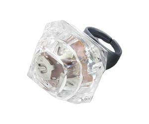 Generico parpadeante - Círculos luminosos portátiles | Joyería ABS con