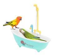 Genérico Parrot Bird Bath, Parrot Bath | La bañera automática de pájaros, la bañera automática de pájaros, de la Piscina de Mascotas, atrae a Sus Amantes de Las Aves con Nuestra Robusta y Duradera ba