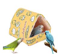 Generico Parrot Cave, Cotton Bird Tent Nest, Winter Warm Bird Snuggle Cabin, Stuffed Bird Hideaway Cave, Comfortable Parakeet Nest, Cockatiel Cozy Cabin, Budgie Snuggle Cave,