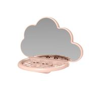 Genérico Parrot Mirror Stand - 7.28 Inch Bird Cage Mirror | Cockatiel Mirrors Parakeet Perches - Ɗurable Perch for Parakeets Macaws Cockatoos Lovebirds Encouraging Observation Imitation