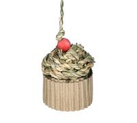 Genérico Parrot Playthings - Avian Accessories | Organic Gnaw Bundle with Suspended Climb Ladder Textured Components for Cage Patio Setup Feathered Engagement Collection for Finch, Lovebird, Macaw