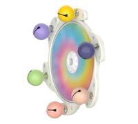 Generico Parrot Spinner Toy, Parakeets Chewing Rotate Toy, Interactive Puzzle Play, Fun Entertainment Companion, Durable Chewable Accessory for Pet Animals Conure Lovebird Lorikeets Cockatiel Birds