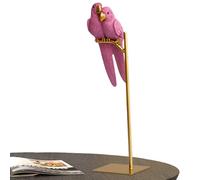 Genérico Parrot Statue Ornament - 3.94 * 2.76 * 14.96in Couple Parrot Resin Figurines | Parrots Bird Statue Ornaments | Resin Couple Macaw Birds Decor | Parrots Ornament Decorative Animal Figurine