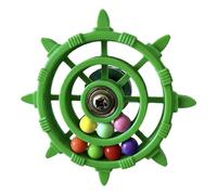 Genérico Parrot Toys - Spînning Wheel Chew Toy with Rotating Plasťic Spinner | Funny Rotating Chew Windmill Rattle Toy | For Bird Owner Lovebird Cockatiel Conure Myna Pigeon Sparrow Indoor Home Cage