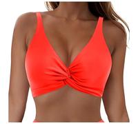 Genérico Parte Superior De Bikini Mujer Push-Up con Diseño Moderno Ajuste Cómodo Traje De Baño Mujer para Fiestas De Discoteca