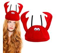 Genérico Party Crayfish Hat Realistic 3D Antennae Prop crayfish costume hat
