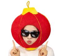 Genérico Party Hat - Cotton Lantern Shape Costume Accessory | Warm Lightweight Cap for Spring Festival, New Year Celebration, Holiday Carnival Masquerade Birthday Photography Prop for Adults