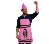 Genérico Party Pencil Costume, Cute Crayon Apron, Funny Halloween Outfits, Stage Performance Apparel, Creative Character Dress, Perfect for Kids School Home Celebrations Stage Plays