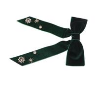 Genérico Pasador de pelo con lazo de terciopelo soportes de ducha soporte de cabezal de ducha de mano horquilla para ocasiones clip con decoración clips de lazo de terciopelo pedrería