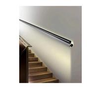Genérico Pasamanos LED con Sensor de Movimiento for hoteles, Villas y pasillos: barandilla de Escalera montada en la Pared de aleación de Aluminio Antideslizante, iluminación de(Right,39.4in/1meter)