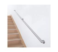 Genérico Pasamanos Pasamanos de Escalera en la Pared Juego de pasamanos for Uso Interior Estable sin tambalearse Muy(Silver,2ft/60cm)