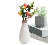 Generico Pascua artificial, decoración decorativa | composiciones florales de Pascua | para mesita de noche, estante librería, alféizar de la ventana, salón, dormitorio, guardería