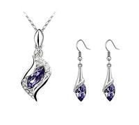 Genérico Paseo India Conjuntos de Personalidad India Conjunto de Joyería en Conjuntos de Joyería y Conjuntos Reales Negro (C, One Size)