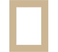 Genérico Paspartú Libre de acidos a Medida para fotografías, Diplomas, Obras de Arte, exposiciones de Fotos, Cuadros, ect... Grosor 1,3mm - Roto Alma Blanca 225P-80x60