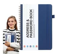 Genérico Password Book with Alphabetical Tabs, Portable secret Organizer Notebook, 59x0.71in Secure Password Keeper, Organized Storage Solution for Home and Meeting Room
