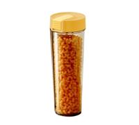 Genérico Pasta Container, Airtight Food Containers, Kitchen Jar with Lid, Adorable Noodle Canister, Flour Cereal Pasta, Pantry Storage Organizer for Kitchens, 3.78x10.75 inches