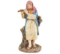 Generico Pastor con Flauta 10 cm en Resina Martino Landi