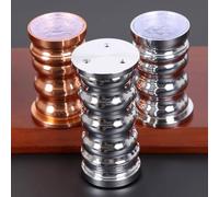 Genérico Patas De Cama De Alta Resistencia Que Aumentan La Altura 8 Cm, 10 Cm Y 12 Cm Elevadores De Muebles Ajustables para Sofás, Sillones Y Mesas(Copper,10cm/3.9in)