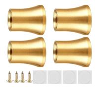 Genérico Patas De Metal para Muebles - Patas De Repuesto para Sofás,Almohadillas Antideslizantes Resistentes para Suelos De Madera Y Azulejos Reducción De Ruido Nivelación Dormitorio