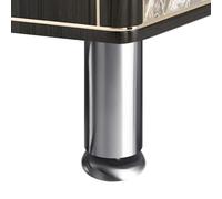 Genérico patas de muebles robustas - patas estabilizadoras de muebles | patas ajustables en altura de acero inoxidable, soportes de patas de muebles para armario, sofá, cocina, biblioteca