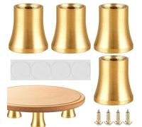 Genérico Patas De Recambio para Muebles | Base para Cómoda | Almohadillas Antideslizantes Resistentes Reducción De Ruido Elevación Apoyo Movimiento Suelos Baldosa Terraza Dormitorio