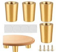 Genérico Patas para Mesa - 4 Unidades Patas Sustitutas para Cómoda,Pies Muebles Robustos para Armario Cocina Cómoda Mesilla Silla Estantería Escritorio Sofá