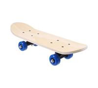 Genérico Patineta de Madera para Pintada a Mano, Doble Cara, 7 Capas de Madera, Multifuncional para Skateboarding y Decoración en Casa, Tamaño 43x12.5 Cm