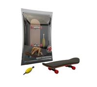 Genérico Patinillos de los Dedos - Pequeñas patinetas para Dedos | Pequeñas Tablas de Cubierta tecnológica | Paquete Creativo de Truco de la Punta de los, Juego de mazo de Skate, diapasón novedoso