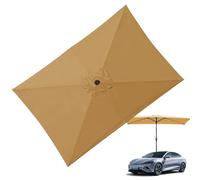 Genérico Patio Umbrella Replacement Canopy, 6.6x10ft Heavy Duty Cantilever Parasol Top, Sturdy Shade Cover for Deck, Backyard, Outdoor Spaces, Garden, and Poolside Areas