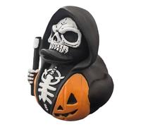 Genérico Pato Gótico | Figura De Terror Sosteniendo Una Guadaña | Estatuilla Gótica Decorativa para Hogar, Librería o Automóvil, Decoración de Halloween