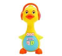 Genérico Pato para, Aprendizaje de la posición con luces | Animal eléctrico cantando y - para casa, jardín, viaje, niña, niño, de 6 a 18 meses