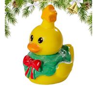 Generico Patos en miniatura - Decoración navideña con figuritas de patos en miniatura, figuras de animales para fiestas y fiestas, para clase, piscina, baño, jardín, colección paisaje