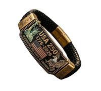 Genérico Patriotic Bracelets - America 250th Anniversaries Wrist Jewelry