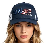 Genérico Patriotic Hat - 250th Breathable Mesh Adjustable Snapback