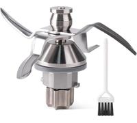 Genérico Patukshop TM31 Cuchillas de Repuesto Compatible con Vorwerk Thermomix TM31 Robot de Cocina en Acero Inoxidable con Junta y Cepillo