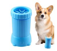 Genérico Paw Cleaner, Electric Dog Foot Washer, Portable USB Recargable, Paw Washing Machine, Soft Silicone Bristles, Pets Cleaning Tool for Hiking, Walking, Entryway, Home Use