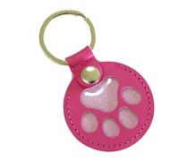 Genérico Paw Keepsake, Memory Pendant, Leather with 3.62x2.36in Size Charm Souvenir, Pet Jewelry for Home Display, Travel Ceremony, Daily Reminder, Friends Gift, Birthday Loss